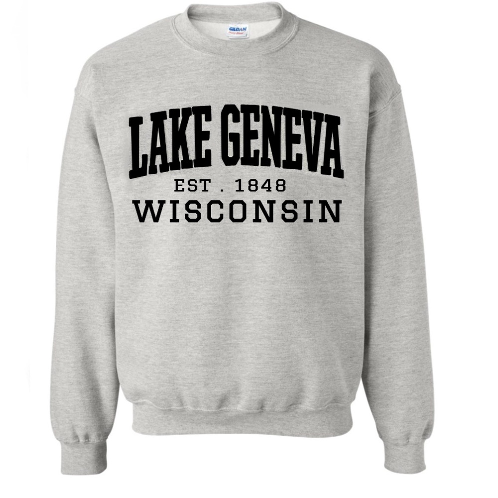 Wisconsin crew neck